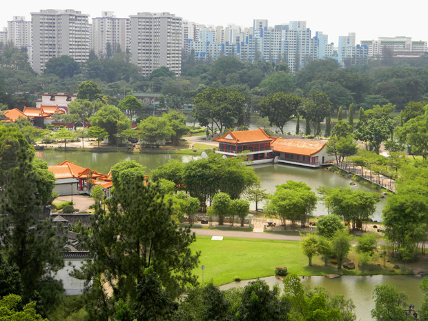 китайский сад в СИнгапуре