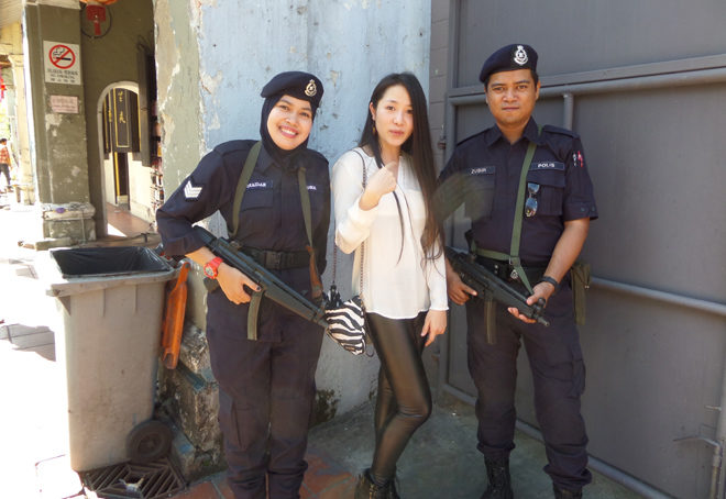 полиция в Малайзии
